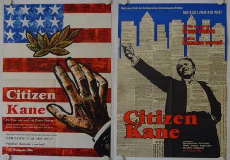 Citizen Kane originales deutsches Filmplakat